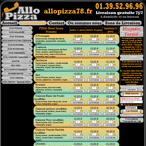 ALLOPIZZA78.FR